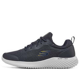 Кроссовки bounder trainers 'navy' Skechers, синий 232005-nvy | navy/white