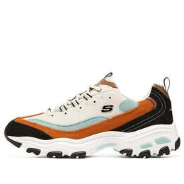 Кроссовки d'lites 1.0 sneakers 'white black orange' Skechers, белый 237153-bkmt | white / black / orange