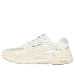 Кроссовки global jogger low top beige/white Skechers, белый 237200-ofwt | white
