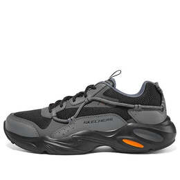 Кроссовки dlites 'black gray' Skechers, черный 237430-ccbk | black/gray
