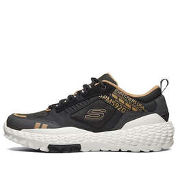 Кроссовки monster low-top sneakers black/gold Skechers, черный 51715-blk | black/gold