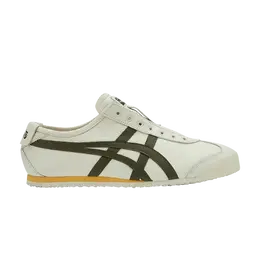 Onitsuka Tiger Кроссовки Mexico 66 Slip-On, цвет White Dark Green 1183b815 101 | white dark green