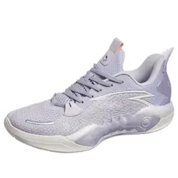 Кроссовки ударная волна 5 команда v2 Anta, фиолетовый 112411606-4 | purple/grey