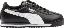 Кроссовки Puma Roma Basic Little Kid Black White, черный 361594 01 | black