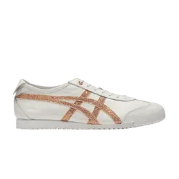 Кроссовки Onitsuka Tiger Mexico 66 SD White Rose Gold Glitter, белый 1183c345 101