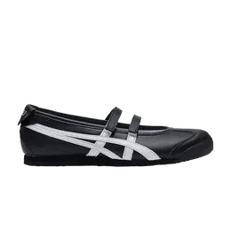 Кроссовки Onitsuka Tiger PATOU x Mexico 66 Ballerina Black White, черный 1183c379 002