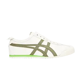 Onitsuka Tiger Кроссовки Mexico 66 Slip-On, цвет White Olive Green 1183b815 105 | white olive green