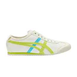 Onitsuka Tiger Кроссовки Mexico 66 Slip-On, цвет Cream Neon Lime 1183a360 124 | cream neon lime