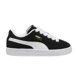 Кроссовки Puma Suede XL Little Kid Black White, черный 396578 02 | black white