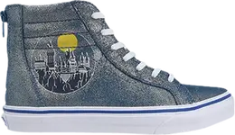 Кеды Vans Harry Potter x SK8-Hi Zip Kids Castle, синий vn0a4buxv3r | blue