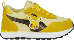 Кроссовки Puma Pokémon x Rider FV Little Kid Pikachu, желтый 387815 01 | yellow