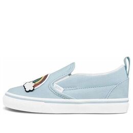 Кроссовки slip-on kids blue Vans, синий vn0a348834c | blue