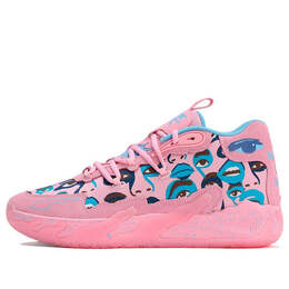 Кроссовки x kid super mb.03 'pink lilac team light blue' Puma, розовый 379328-01 | pink lilac/team light blue
