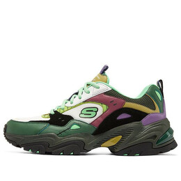 Кроссовки ( x one piece)stamina v2 'green multicolor' Skechers, зеленый 894034-bkmt | green/multicolor