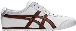 Onitsuka Tiger Кроссовки Mexico 66 Slip-On 'White Reddish Brown', белый 1183a360 111 | white