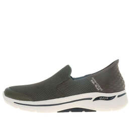 Кроссовки go walk arch fit 'olive white' Skechers, зеленый 216259-olv | olive green/white