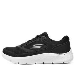 Кроссовки go walk flex lace up 'black' Skechers, черный 216480-blk | black