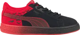 Кроссовки Puma Batman x Suede Classic Little Kid Black Barbados Cherry, красный 383088 01 | red