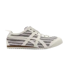 Кроссовки Onitsuka Tiger Mexico 66 Slip-On 'Cream Brown Pinstripes', кремовый 1183a239 201 | cream