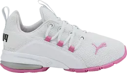 Кроссовки Puma Axelion Mesh Little Kid White Opera Mauve, белый 194286 11 | white