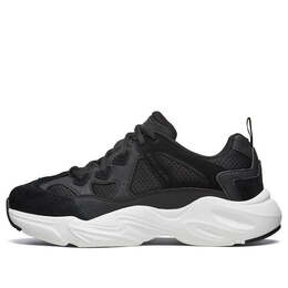 Кроссовки stamina airy 'black and white' Skechers, черный 51937-blk | black and white