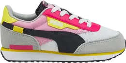 Кроссовки Puma Future Rider Splash Little Kid White Prism Pink, белый 381855 04 | white