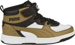 Кроссовки Puma Rebound Joy Little Kid Black Covert Green, черный 374688 15 | black