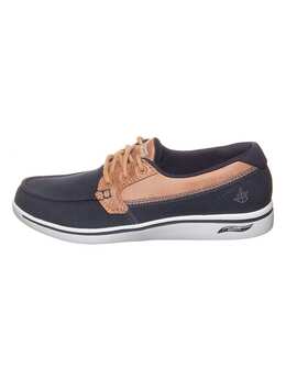 Кроссовки на шнуровке Skechers Sneakers Arch Fit Upift - Cruise'n By, цвет Dunkelblau/Hellbraun 16447235 | dunkelblau/hellbraun