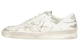 Кожаные кроссовки Stardan "бело-бежевые" Golden Goose gmf00128.f000568.10100
