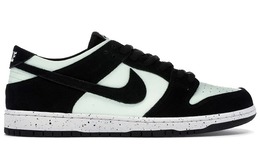 Кастомизированные кроссовки Nike SB Dunk Low Barely Men's, зеленый/белый/черный 854866-003