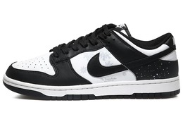 Кастомизированные кроссовки Nike Dunk Retro Skateboard Men's, черный/белый dd1391-100(team10-冰雪奇缘男黑白qd)
