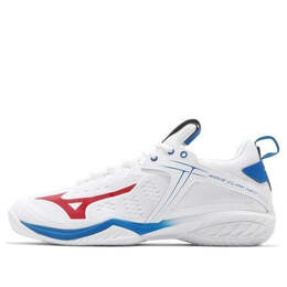 Кроссовки wave claw neo 'white blue red' Mizuno, белый 71ga207021 | white/blue/red