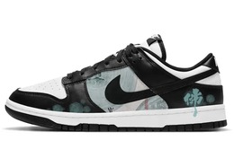 Кроссовки Nike Dunk Anti-Slip Wear-Resistant Low-Top Skateboard Unisex, черный/белый dd1391-100(team355-冰莲佛经) | black