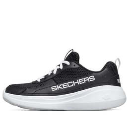 Кроссовки go run fast black/white Skechers, черный 667053-bkw | black and white