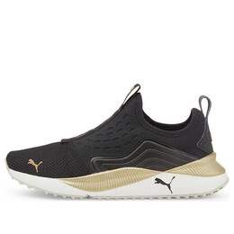 Кроссовки pacer future slip-on 'black team gold' Puma, черный 382230-04 | black/team gold