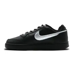 Кеды мужские, EBERNON обувь для скейтбординга низкая черный/серебристый Nike aq1775-003（team609-银翼） | black/silver