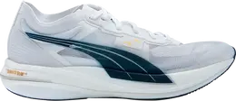 Кроссовки Puma Tracksmith x Wmns Deviate Nitro Elite Racer White Peacoat, белый 377279 01 | white
