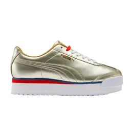 Кроссовки Wmns Roma Amor Puma, золото 372246 01 | team gold/white/surf the web