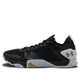 Кроссовки reign 2 tribase 'black metallic gold luster' Under Armour, черный 3022614-003 | black