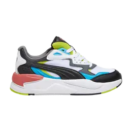 Кроссовки X-Ray Speed Big Kid Puma, белый 384898 17 | white/black/speed blue/astro red