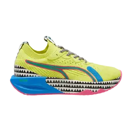 Кроссовки lemlem x PWR XX Nitro Puma, желтый 379040 01 | yellow burst/racing blue/pink glimmer