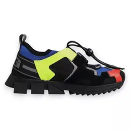 Dolce & Gabbana Multicolor Mesh Sorrento Trekking Sneakers Shoes - EU35/US4.5 mv6662-35
