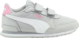 Кроссовки Puma ST Runner v3 Mesh V Little Kid Grey Violet Prism Pink, серый 385511 03 | grey
