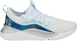 Кроссовки Puma Pacer Future Allure Jr Night Out - White Light Aqua, белый 387910 01 | white