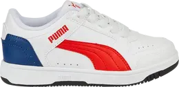 Кроссовки Puma Rebound Joy Low Little Kid White Red Blue, белый 381985 09 | white