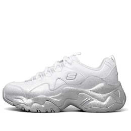 Кроссовки d lites 3.0 low-top sneakers white/silver Skechers, белый 149256-wsl | white/silver