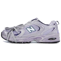 Кастомизированные кроссовки New Balance NB 530 Series Unisex, серебряный/фиолетовый mr530ka(team4-男女款烟熏紫檀木) | violet
