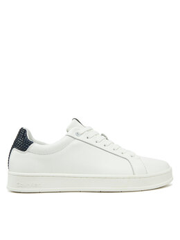 Кроссовки Low Top Lace Up Woven HM0HM01767 Calvin Klein, белый low top lace up woven hm0hm01767 | weiß