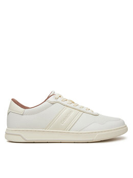 Кроссовки Low Top Lace Up Logo HM0HM01653 Calvin Klein, белый low top lace up logo hm0hm01653 | weiß