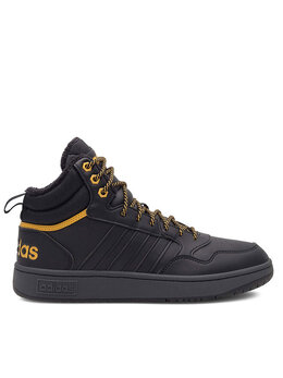 Кроссовки HOOPS 3.0 MID WINTER IG7928 Adidas, черный hoops 3.0 mid winter ig7928 | schwarz